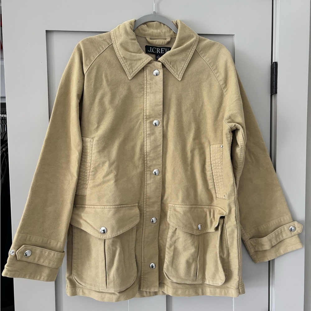 J. Crew Utility Jacket in Tan